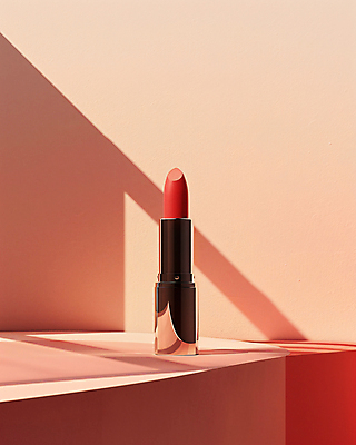 JPG 편집이미지 그림자 사람없음 빛 뷰티 공간 립스틱 잡지 꾸밈 편집실사 AI포토 AI콘텐츠 간행물 화장품 CG 파일형식