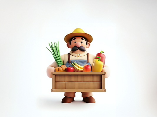 JPG 전신 편집이미지 남자 호박 파프리카 바나나 3D캐릭터 한명 들기 성인 농작물 3D 신선 사과 농부 나무상자 멜빵바지 친환경 밀짚모자 파 성인남자한명만 편집3D AI컴퓨터그래픽 AI콘텐츠 직업 캐릭터 모자_잡화 1 농업 채소 과일 바지 모션 사람 상자 환경 멜빵 디지털합성 남자한명만 성인남자만 파일형식