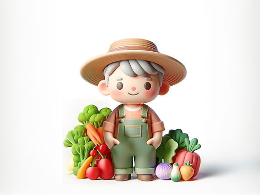JPG 전신 편집이미지 노년 남자 토마토 양파 3D캐릭터 한명 농작물 3D 당근 신선 농부 상추 브로콜리 멜빵바지 친환경 밀짚모자 주머니손 노인남자한명만 편집3D AI컴퓨터그래픽 AI콘텐츠 직업 캐릭터 모자_잡화 1 농업 채소 바지 모션 뿌리채소 사람 성인 환경 멜빵 디지털합성 남자한명만 노인남자만 파일형식