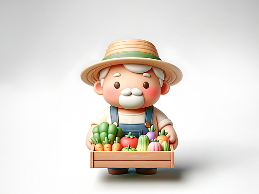 JPG 전신 편집이미지 노년 남자 토마토 가지 3D캐릭터 한명 들기 농작물 3D 당근 신선 농부 나무상자 멜빵바지 친환경 밀짚모자 노인남자한명만 편집3D AI컴퓨터그래픽 AI콘텐츠 직업 캐릭터 모자_잡화 1 농업 채소 바지 모션 뿌리채소 사람 성인 상자 환경 멜빵 디지털합성 남자한명만 노인남자만 파일형식