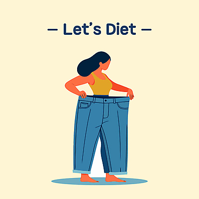 전신 여자 패션 다이어트 일러스트 한명 성인 파란색 노란색 청바지 잡기 비교 크기 큼 날씬함 성인여자한명만 벡터 국내일러스트 AI파일 1 컬러 컨셉 바지 모션 건강 사람 몸매 여자한명만 성인여자만 파일형식