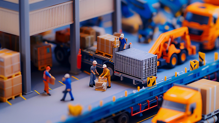 JPG 편집이미지 노동자 공사 사람없음 상자 장난감 미니어처 건설현장 트럭 작업 중장비 컨테이너 편집실사 AI포토 AI콘텐츠 직업 산업 자동차 건설업 모형 산업장비 CG 파일형식