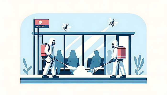 JPG 실루엣 일러스트 성인 두명 여름 전철 버스정류장 해충 뿌리기 디지털합성 공공장소 모기 방역 소독 보건 성인만 편집소스 방역사 방역기 국내일러스트 AI일러스트 AI콘텐츠 직업 계절 육상교통 의학 모션 대중교통 촬영기법 사람 장소 역 벌레 파일형식