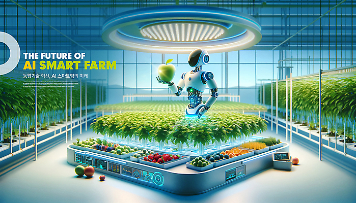 PSD 식물 편집이미지 농업 오렌지 미래 조명 실내 관리 들기 사람없음 빛 농사 사과 로봇 스마트팜 AI_인공지능 이미지편집 산업 컨셉 과일 모션 내부 농장 파일형식