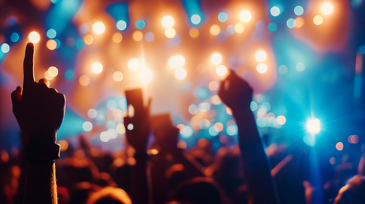 JPG 편집이미지 손 조명 여러명 성인 신체부위 빛 손들기 축제 무대 가리킴 군중 보케 활기 성인만 편집실사 AI인물포토 AI콘텐츠 다수 컨셉 모션 사람 손짓 CG 파일형식 AI포토