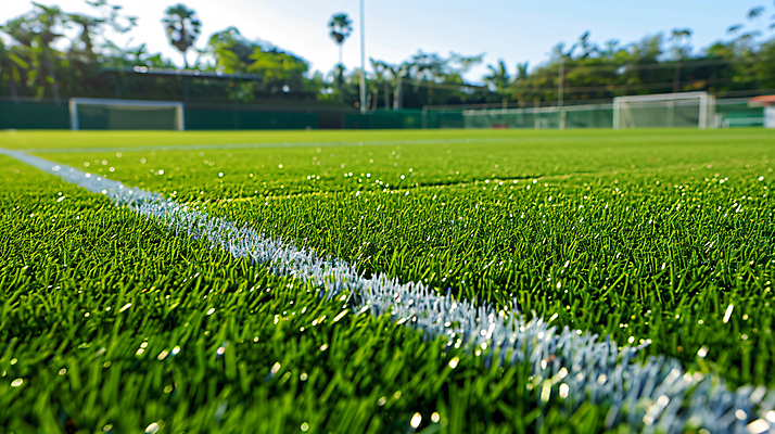 JPG 편집이미지 선 잔디 사람없음 야외 운동 경기장 운동장 축구장 골대 편집실사 AI포토 AI콘텐츠 식물 스포츠시설 건강 공간 CG 파일형식