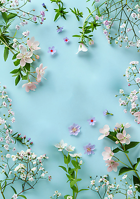 JPG 편집이미지 꽃 잎 그림자 사람없음 장식 뷰티 잡지 편집실사 AI포토 AI콘텐츠 식물 간행물 CG 파일형식