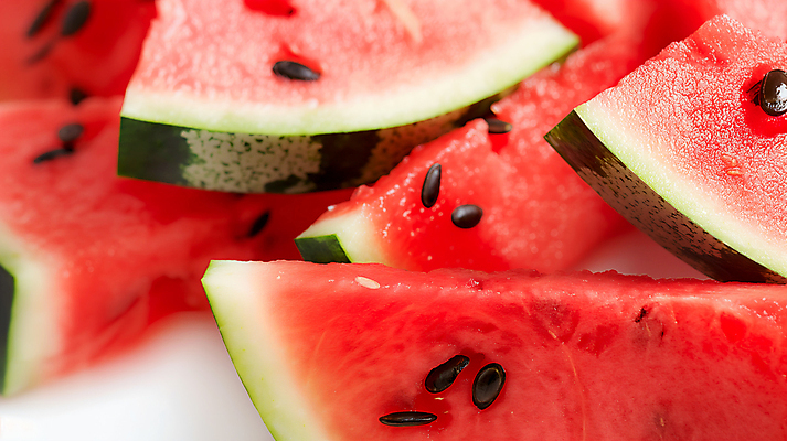 JPG 편집이미지 조각 단면 수박 사람없음 여름 수박씨 편집실사 AI포토 AI콘텐츠 계절 과일 씨앗 CG 파일형식