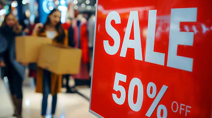 JPG 편집이미지 영어 여자 텍스트 성인 두명 쇼핑 세일 오브젝트 백화점 50% 성인여자만 편집실사 AI인물포토 AI콘텐츠 문자 사람 상점 퍼센트 CG 여자만 성인만 파일형식 AI포토