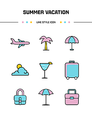 구름 아이콘 음료 해외여행 휴식 열대 비행기 사람없음 여름휴가 야자수 태양 일출 캐리어 파라솔 칵테일 레몬 심플 2D아이콘 AI파일 자연요소 나무 해외 여행 컨셉 과일 항공교통 휴가 대중교통 주류 노을 여행가방 파일형식 벡터 여름_계절