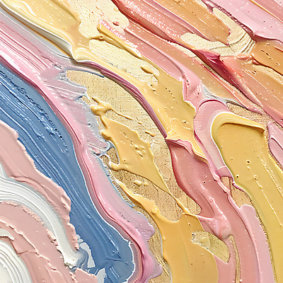 JPG 편집이미지 예술 붓터치 추상 사람없음 컬러풀 물감 화려 디지털합성 그림 질감 캔버스 색채 유화 파스텔톤 편집소스 편집실사 컬러 컨셉 무늬 미술 미술도구 CG 파일형식