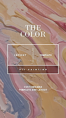 PSD 템플릿 디자인 예술 페인팅 추상 프레임 타이포그라피 사람없음 컬러풀 물감 화려 그림 질감 레이아웃 색채 유화 편집소스 이미지템플릿 문자 컬러 컨셉 무늬 미술 미술도구 파일형식
