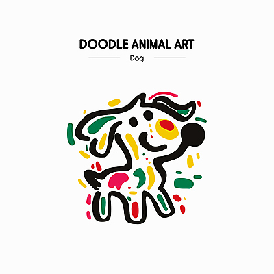 예술 선 일러스트 색연필 잉크 웃음 사람없음 컬러풀 귀여움 물감 색칠 개 강아지 낙서 그림 크레파스 손그림 국내일러스트 AI파일 컬러 컨셉 포유류 학용품 표정 반려동물 미술도구 파일형식 벡터