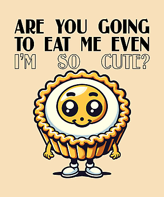 캐릭터 일러스트 장난 디저트 타이포그라피 사람없음 귀여움 놀람 다리 달콤 만화 팔 에그타르트 일러캐릭터 AI파일 문자 감정 음식 컨셉 표정 신체부위 맛 타르트 파일형식 벡터