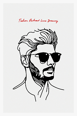 남자 일러스트 한명 성인 타이포그라피 여름 선글라스 검은색 흰색 라인아트 드로잉 성인남자한명만 세련 미니멀 국내일러스트 AI파일 문자 1 계절 안경 선 컬러 미술 사람 남자한명만 성인남자만 파일형식 벡터