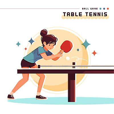 전신 캐릭터 여자 스포츠 일러스트 한명 들기 성인 반짝임 운동 탁구채 탁구 탁구공 탁구선수 탁구대 성인여자한명만 일러캐릭터 AI파일 1 공 모션 운동선수 건강 사람 구기 라켓 탁구용품 여자한명만 성인여자만 파일형식 벡터
