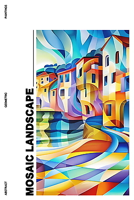 도형 PSD 편집이미지 예술 추상 풍경 사람없음 건물 도시 화려 디지털합성 모자이크 기하학 편집소스 이미지편집 건축물 컨셉 무늬 파일형식