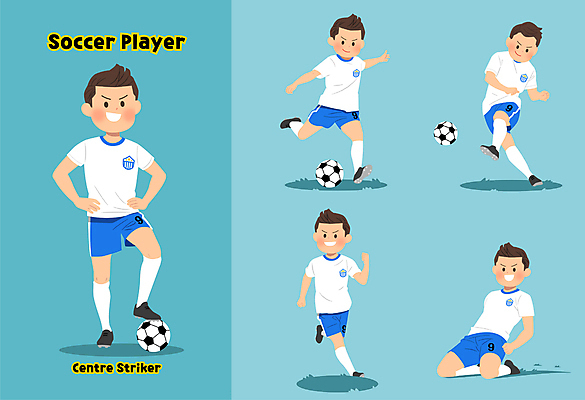 전신 캐릭터 남자 스포츠 유니폼 일러스트 축구공 축구선수 그림자 여러명 성인 파란색 세트 달리기 운동 축구 드리블 축구캐릭터 공격수 세레모니 슈팅 성인남자만 월간캐릭터 일러캐릭터 AI파일 옷 컬러 다수 공 축구용품 모션 운동선수 건강 사람 구기 스포츠캐릭터 남자만 성인만 파일형식 벡터