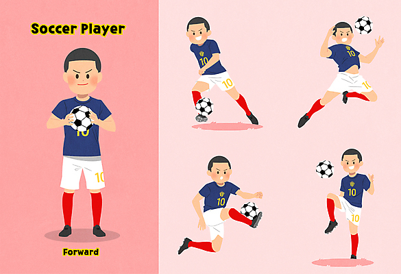 전신 캐릭터 남자 스포츠 분홍색 유니폼 일러스트 축구공 축구선수 그림자 들기 여러명 성인 세트 달리기 운동 축구 드리블 축구캐릭터 공격수 슈팅 성인남자만 월간캐릭터 일러캐릭터 AI파일 옷 컬러 다수 공 축구용품 모션 운동선수 건강 사람 구기 스포츠캐릭터 남자만 성인만 파일형식 벡터