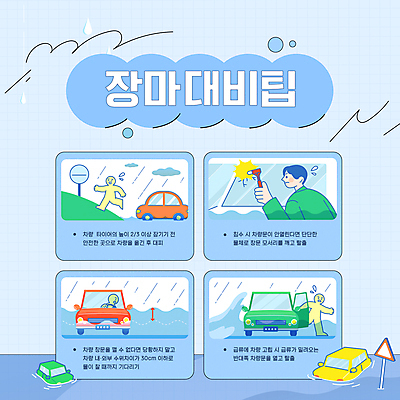 템플릿 남자 물결 하늘색 날씨 사람모양 한명 들기 성인 달리기 비 구출 망치 일기예보 홍수 예방 장마 깨짐 대피 팁 호우 성인남자한명만 카드뉴스 행동요령 침수차 이미지템플릿 AI파일 자연요소 모양 1 컨셉 모션 자동차 안전 사람 파란색 공구 도움 비_날씨 자연재해 남자한명만 성인남자만 파일형식 벡터