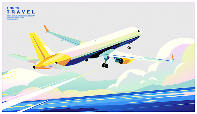구름 포스터 도로 여행 교통 일러스트 하늘 비행기 풍경 타이포그라피 사람없음 여름휴가 비행 카피스페이스 국내일러스트 AI파일 자연요소 문자 길 항공교통 교통시설 휴가 대중교통 공백 파일형식 벡터 여름_계절