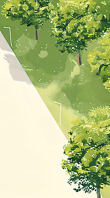 PSD 나무 계절 공원 길 가로등 일러스트 자연 하늘 풍경 잔디 초원 사람없음 초록색 여름 풀잎 분위기 국내일러스트 식물 공공시설 컬러 컨셉 잎 풀_식물 생태계 파일형식