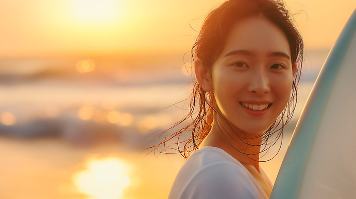 JPG 편집이미지 여자 수영복 스포츠 바다 하늘 한명 성인 여름 태양 일몰 서핑보드 서핑 즐거움 의료성형뷰티 성인여자한명만 액티비티 편집실사 AI인물포토 AI콘텐츠 자연요소 1 옷 계절 감정 사람 노을 수상스포츠 보드_스포츠 CG 여자한명만 성인여자만 파일형식 AI포토