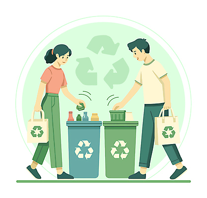 전신 캐릭터 여자 남자 지구 일러스트 자연 유리 프레임 성인 두명 초록색 쓰레기통 쓰레기 플라스틱 에코 친환경 분리수거 에코백 성인만 재활용표시 국내일러스트 일러캐릭터 AI파일 컬러 가방 재질 표시 사람 환경 재활용 생태계 파일형식 벡터