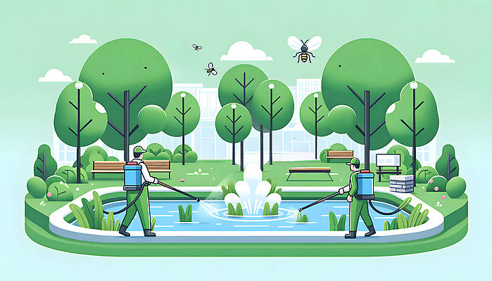 JPG 나무 구름 공원 남자 벤치 일러스트 성인 두명 여름 풀잎 해충 뿌리기 디지털합성 분수 살충제 방역 퇴치 보건 성인남자만 편집소스 국내일러스트 AI일러스트 AI콘텐츠 자연요소 식물 계절 공공시설 컨셉 잎 의자 의학 모션 사람 풀_식물 벌레 남자만 성인만 파일형식