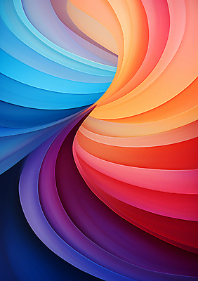 JPG 편집이미지 디자인 곡선 추상 사람없음 컬러풀 흐름 모던 웨이브 그라데이션 기하학 편집실사 AI컴퓨터그래픽 AI콘텐츠 선 컬러 컨셉 무늬 CG 파일형식