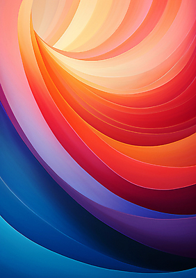 JPG 편집이미지 디자인 곡선 추상 사람없음 컬러풀 흐름 모던 웨이브 그라데이션 기하학 편집실사 AI컴퓨터그래픽 AI콘텐츠 선 컬러 컨셉 무늬 CG 파일형식