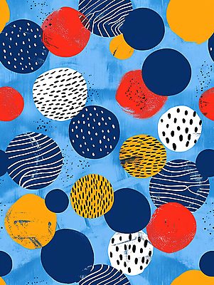 JPG 문양 패턴 곡선 그래픽백그라운드 일러스트 붓터치 사람없음 파란색 물방울무늬 질감 국내일러스트 AI일러스트 AI콘텐츠 선 컬러 백그라운드 무늬 그래픽 파일형식