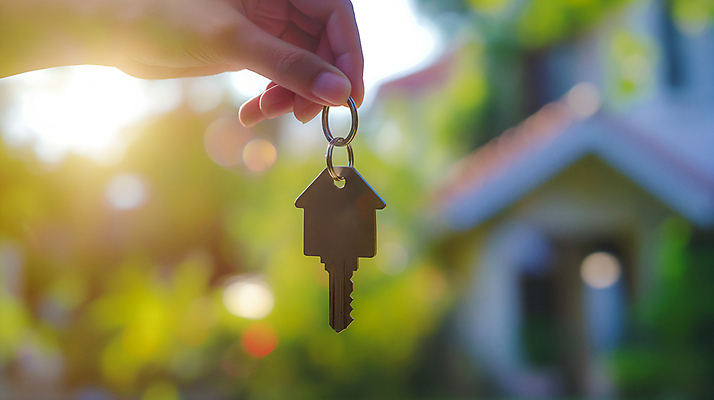 JPG 편집이미지 손 열쇠 주택 들기 야외 신체부위 햇빛 계약 내집마련 편집실사 AI인물포토 AI콘텐츠 비즈니스 모션 부동산 사람 건물 태양 CG 파일형식 AI포토