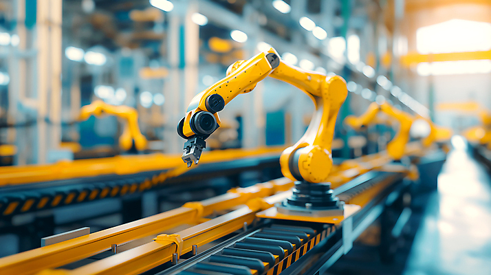 JPG 편집이미지 공장 사람없음 기계 로봇 자동화 편집실사 AI포토 AI콘텐츠 공업 CG 파일형식