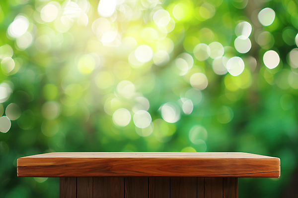 JPG 편집이미지 자연 나뭇잎 사람없음 야외 목재 햇빛 단상 포디움 편집소스 보케백그라운드 편집실사 AI포토 AI콘텐츠 나무 백그라운드 잎 재료 태양 무대 CG 생태계 보케 파일형식