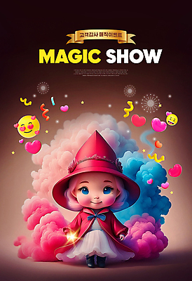 전신 PSD 편집이미지 캐릭터 여자 어린이 분홍색 한명 미소 소녀 이벤트 파란색 마술 마법사 마술사 하트 연기 마법 이모티콘 요술 소녀한명만 이미지편집 모양 1 컬러 표정 사람 여자한명만 소녀만 파일형식