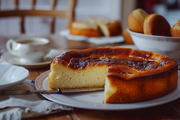 JPG 편집이미지 접시 빵 단면 사람없음 나이프 찻잔 컵받침 디지털합성 치즈케이크 홈메이드 편집실사 AI포토 AI콘텐츠 식기 음식 잔 케이크 칼 받침대 CG 만들기 파일형식