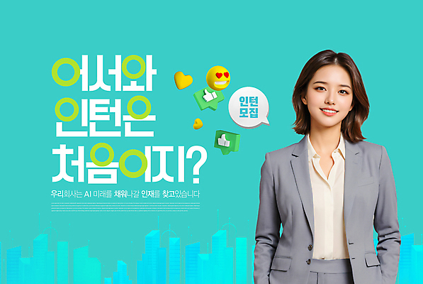 PSD 템플릿 여자 하늘색 말풍선 비즈니스 한명 상반신 성인 비즈니스우먼 자신감 모집 인턴 인턴쉽 의료성형뷰티 성인여자한명만 이미지템플릿 1 감정 사람 파란색 직장인 여자한명만 성인여자만 파일형식