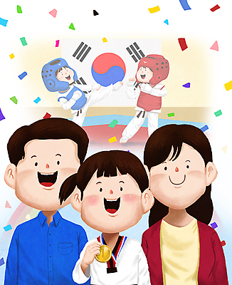 전신 PSD 여자 교육 남자 초등학생 어린이 무지개 일러스트 성공 웃음 소녀 여러명 상반신 성인 운동 경쟁 기쁨 우승 최고 킥 태극기 메달 태권도 태권도복 꽃가루 금메달 대회 금상 영재 국내일러스트 자연요소 학생 감정 다수 컨셉 모션 표정 건강 도복 사람 격투기 국기 가루 상패 상_상패 파일형식