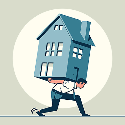 전신 남자 일러스트 주택 한명 정장 성인 무게 무거움 책임감 힘듦 성인남자한명만 들어올리기 벡터 국내일러스트 AI파일 1 옷 컨셉 모션 사람 건물 남자한명만 성인남자만 파일형식