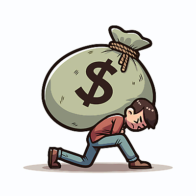 전신 남자 일러스트 한명 성인 돈자루 무게 무거움 책임감 힘듦 성인남자한명만 들어올리기 벡터 국내일러스트 AI파일 1 컨셉 돈 모션 사람 남자한명만 성인남자만 파일형식