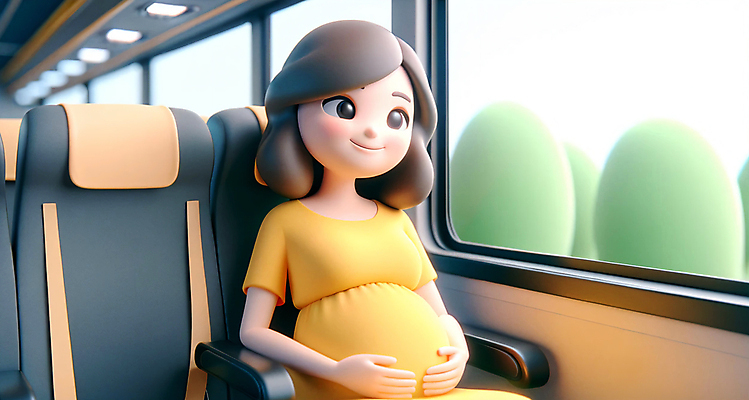 JPG 편집이미지 여자 행복 버스 한명 미소 앉기 상반신 성인 3D 임산부 임신 디지털합성 즐거움 성인여자한명만 편집3D AI컴퓨터그래픽 AI콘텐츠 1 감정 육상교통 모션 대중교통 표정 사람 여자한명만 성인여자만 파일형식