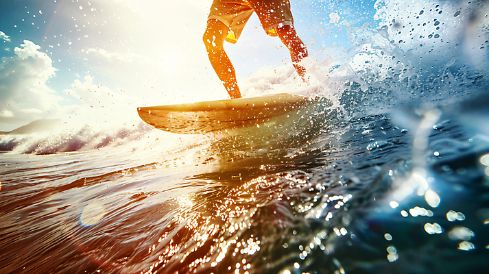 JPG 편집이미지 남자 파도 여행 휴식 한명 성인 여름휴가 햇빛 하반신 서핑보드 서핑 디지털합성 역동적 튀는물 성인남자한명만 편집실사 AI인물포토 AI콘텐츠 1 바다 컨셉 휴가 사람 태양 수상스포츠 보드_스포츠 CG 액체표현 스플래쉬 남자한명만 성인남자만 파일형식 여름_계절 AI포토