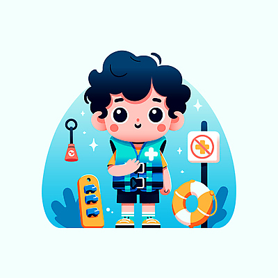 전신 남자 어린이 일러스트 물놀이 한명 소년 물 반짝임 교사 수영 금지 표지판 구출 구명조끼 튜브 안전교육 소년한명만 국내일러스트 AI파일 자연요소 직업 1 교육 모션 놀이 알림판 안전 사람 수상스포츠 도움 구조용품 남자한명만 소년만 파일형식 벡터