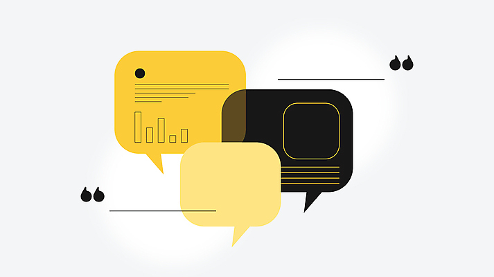 기호 선 말풍선 일러스트 비즈니스 커뮤니케이션 대화 사람없음 그래픽 노란색 점 메시지 소통 국내일러스트 AI파일 문자 컬러 컨셉 말하기 파일형식 벡터