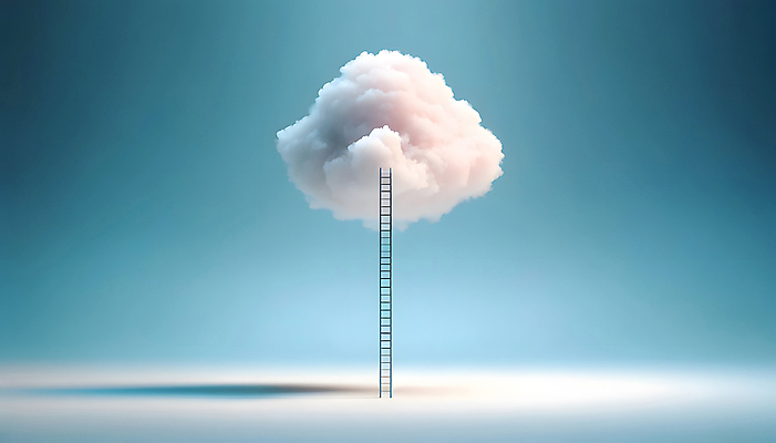 JPG 구름 편집이미지 하늘색 사다리 상상 하늘 추상 풍경 사람없음 평화 꿈 솜 디지털합성 창의성 파스텔톤 편집소스 편집실사 AI컴퓨터그래픽 AI콘텐츠 자연요소 컬러 컨셉 무늬 파란색 도구 CG 파일형식