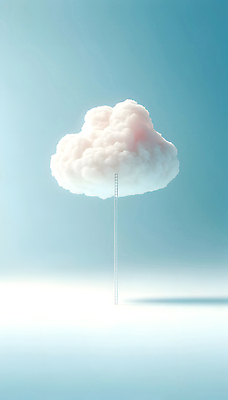 JPG 구름 편집이미지 하늘색 사다리 상상 하늘 추상 풍경 사람없음 평화 꿈 솜 디지털합성 창의성 파스텔톤 편집소스 편집실사 AI컴퓨터그래픽 AI콘텐츠 자연요소 컬러 컨셉 무늬 파란색 도구 CG 파일형식