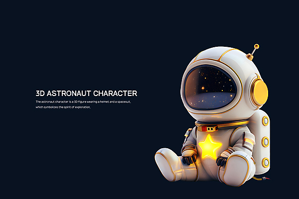 전신 PSD 편집이미지 캐릭터 별 한명 사람 앉기 타이포그라피 3D 우주 귀여움 우주비행사 외계인 헬멧 남색 우주복 카피스페이스 편집3D 자연요소 문자 1 옷 컬러 컨셉 모션 공백 미확인물체 보호장비 디지털합성 파일형식
