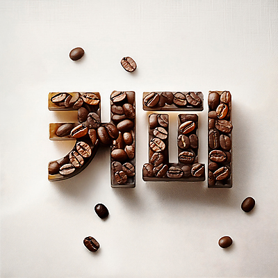 JPG 편집이미지 문자 디자인 커피 타이포그라피 한글 사람없음 갈색 원두 디지털합성 창의력 편집소스 편집실사 AI컴퓨터그래픽 AI콘텐츠 음료 컬러 CG 파일형식