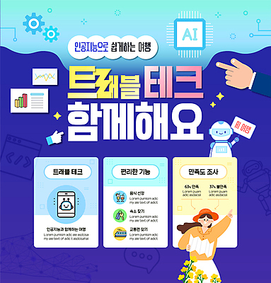 템플릿 손 여자 여행 지도 그래프 한명 들기 성인 신체부위 파란색 스마트폰 인포그래픽 가리킴 로봇 톱니바퀴 반도체 성인여자한명만 AI_인공지능 트래블테크 이미지템플릿 AI파일 1 컬러 모션 사람 손짓 핸드폰 스마트기기 여자한명만 성인여자만 파일형식 벡터